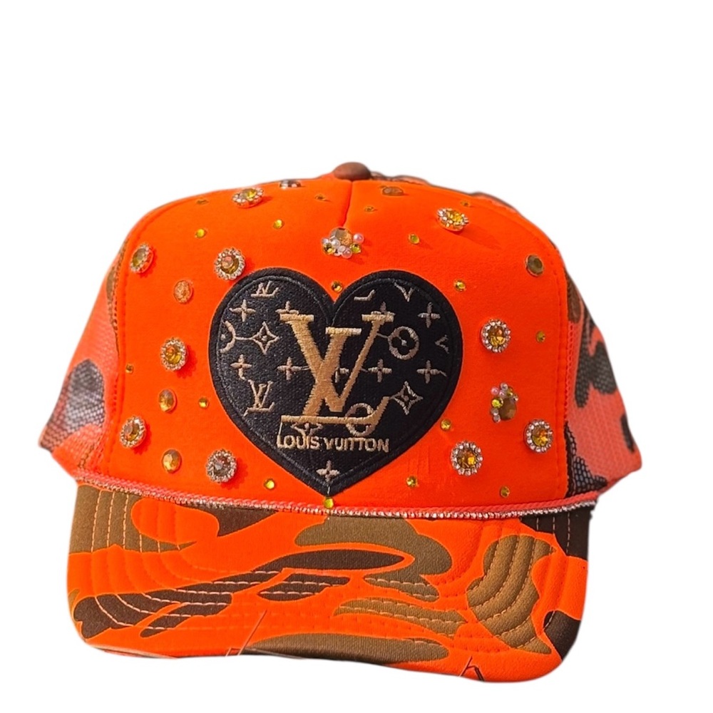 Custom Embellished Cap and Socks Set - Picture 2 of 3